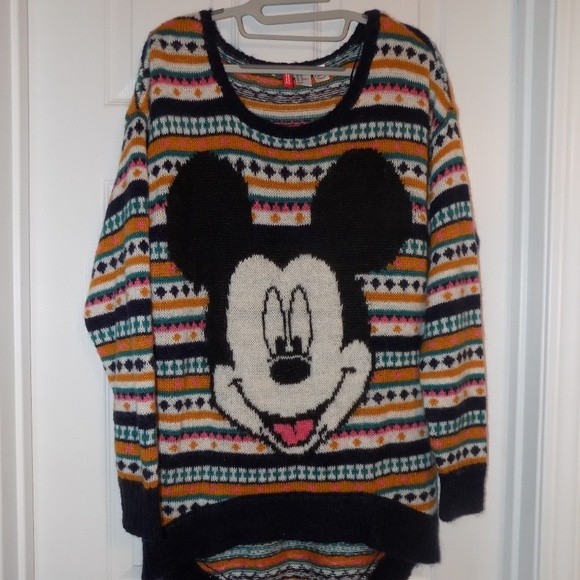 Mickey Mouse Knit Sweater - Picture 1 of 6